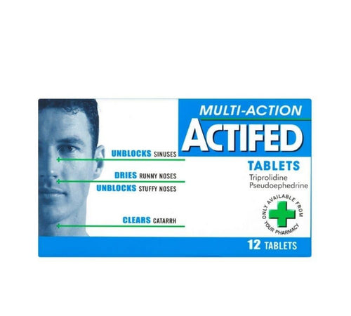Actifed Tablets 12