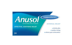 Anusol Suppositories 24 (24SUPOS) Anusol Suppositories 24 (24SUPOS)