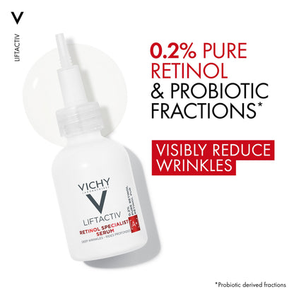 Vichy LiftActiv Retinol Serum 30ml Info