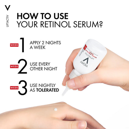 Vichy LiftActiv Retinol Serum 30ml How to 1