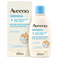 Aveeno Dermexa Daily Emollient Body Wash 300ml Aveeno Dermexa Daily Emollient Body Wash 300ml
