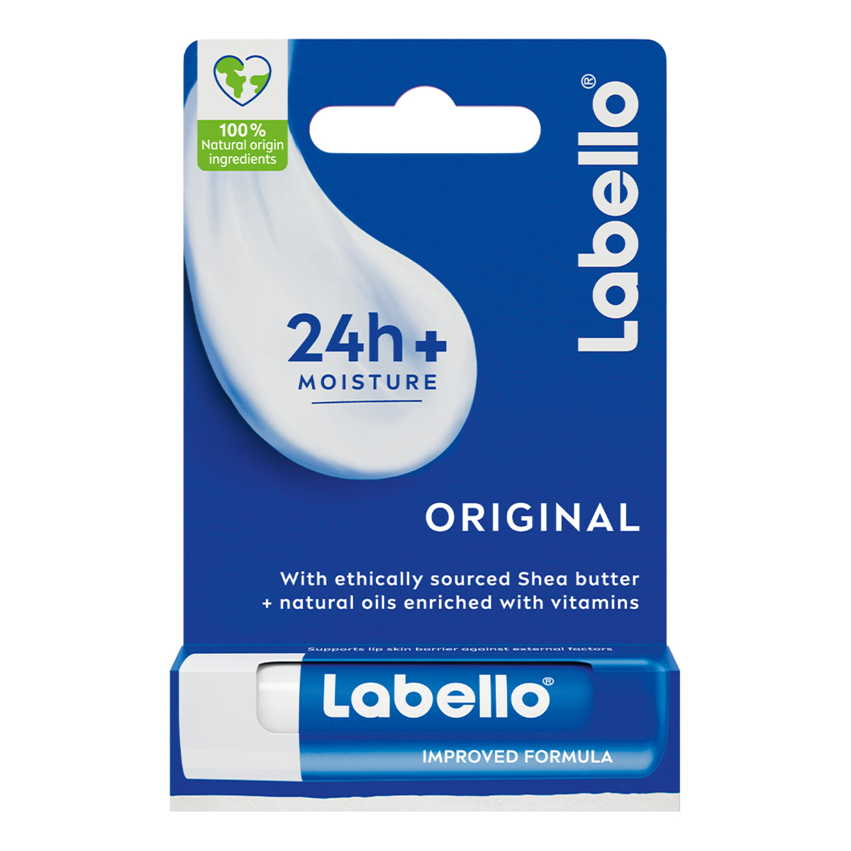 Labello Original 24 Hour Lip Balm 4.8G