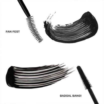 BENEFIT BANGIN LASH FEST MASCARA STOCKING STUFFER XMAS 2023 product swatches