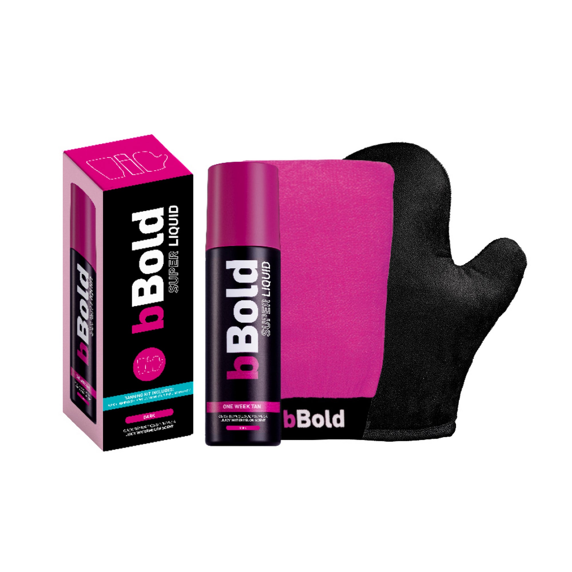 bBold Super Liquid 3 Piece Tanning Kit – Dark