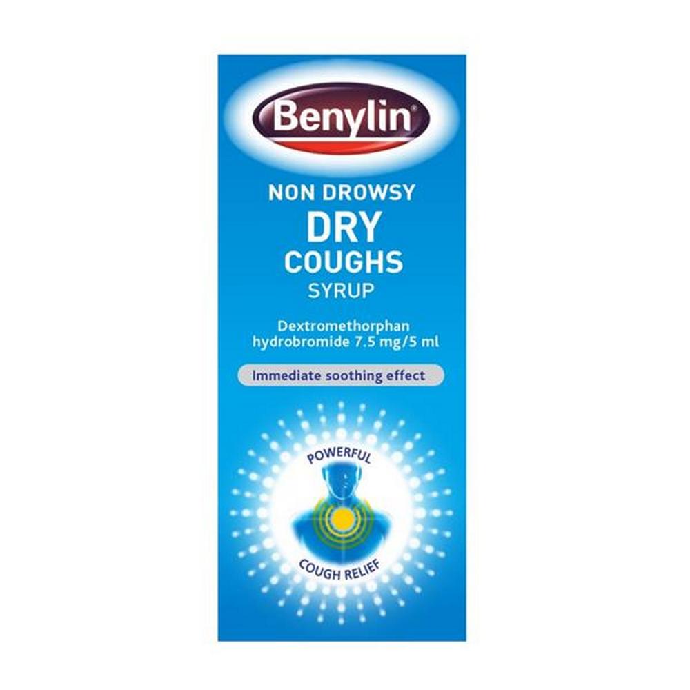 Benylin Non Drowsy Dry Cough Syrup 125ml