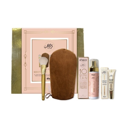 MRS GLAM THE SHOWSTOPPER TAN EDIT SET