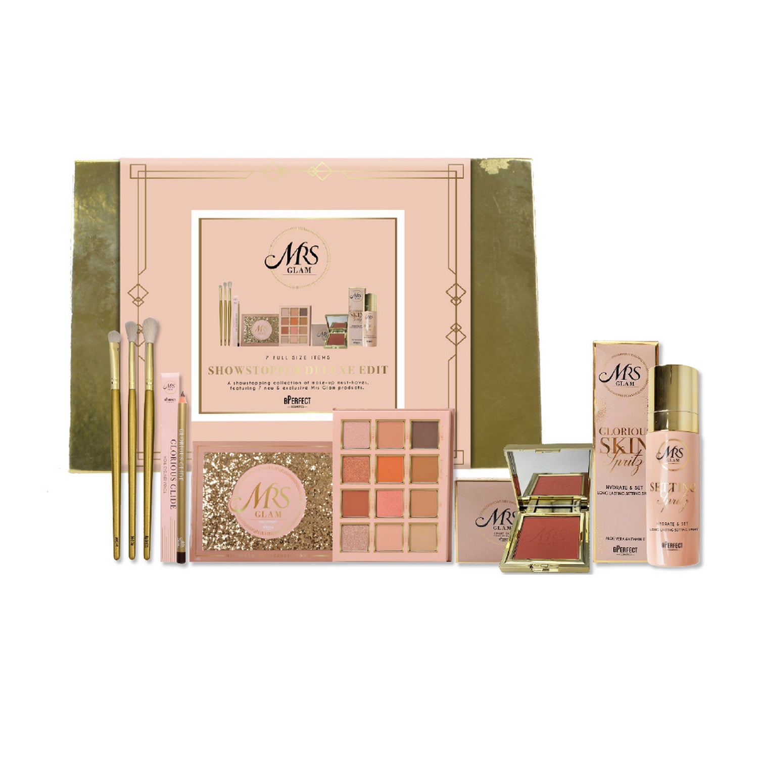 Mrs Glam The Showstopper Cosmetic Edit Set