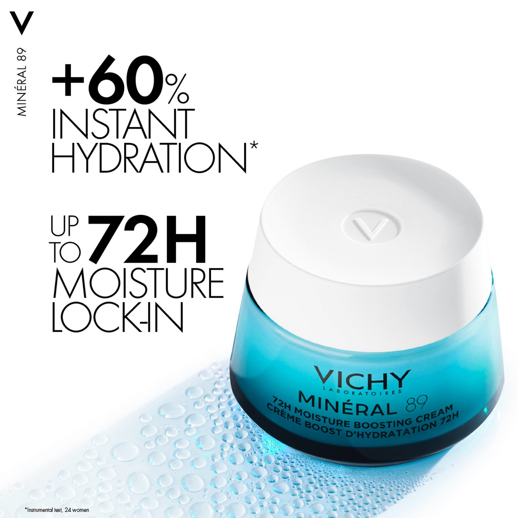 Vichy Mineral 89 72Hour Hyaluronic Acid Moisture Boosting Cream 50ml