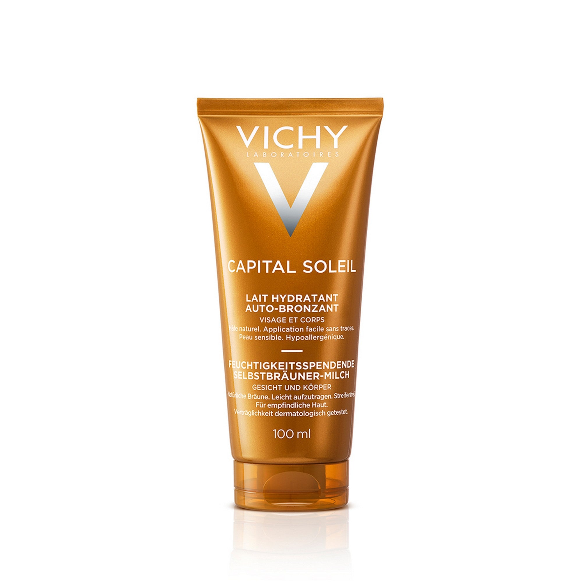 Vichy Ideal Soleil Hydra-Bronzing Self-Tanning Milk Face &amp; Body 100ml
