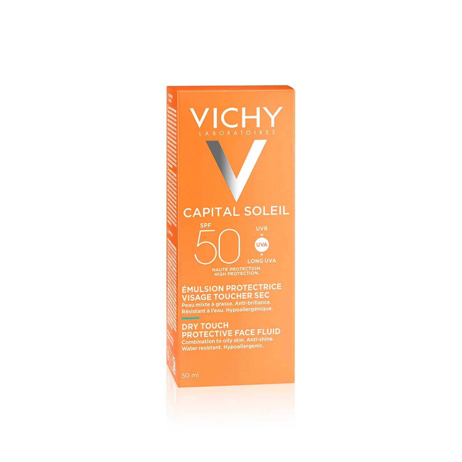 Vichy Ideal Soleil Dry Touch Face Cream SPF 50 50ml Box