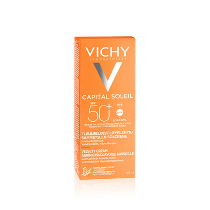 Vichy Ideal Soleil Velvety Cream SPF50+ 50ml Box