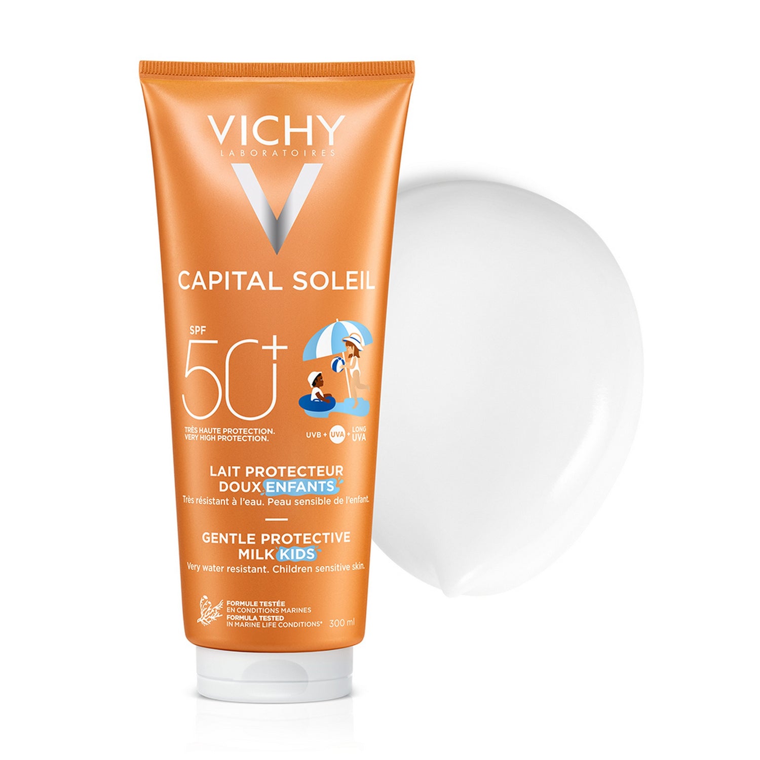 Vichy Ideal Soleil Kids Body Milk SPF50 300ml Packshot