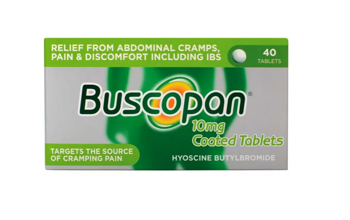 Buscopan Inject Buscopan 10mg Tablets 40s