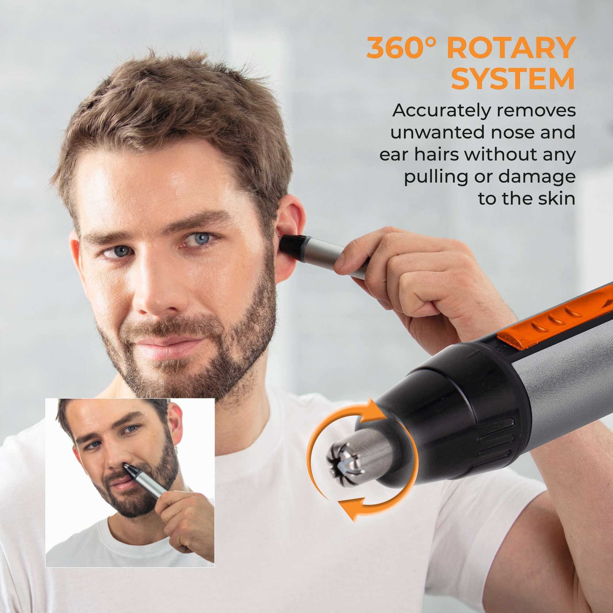Nose hair trimmer shop kit