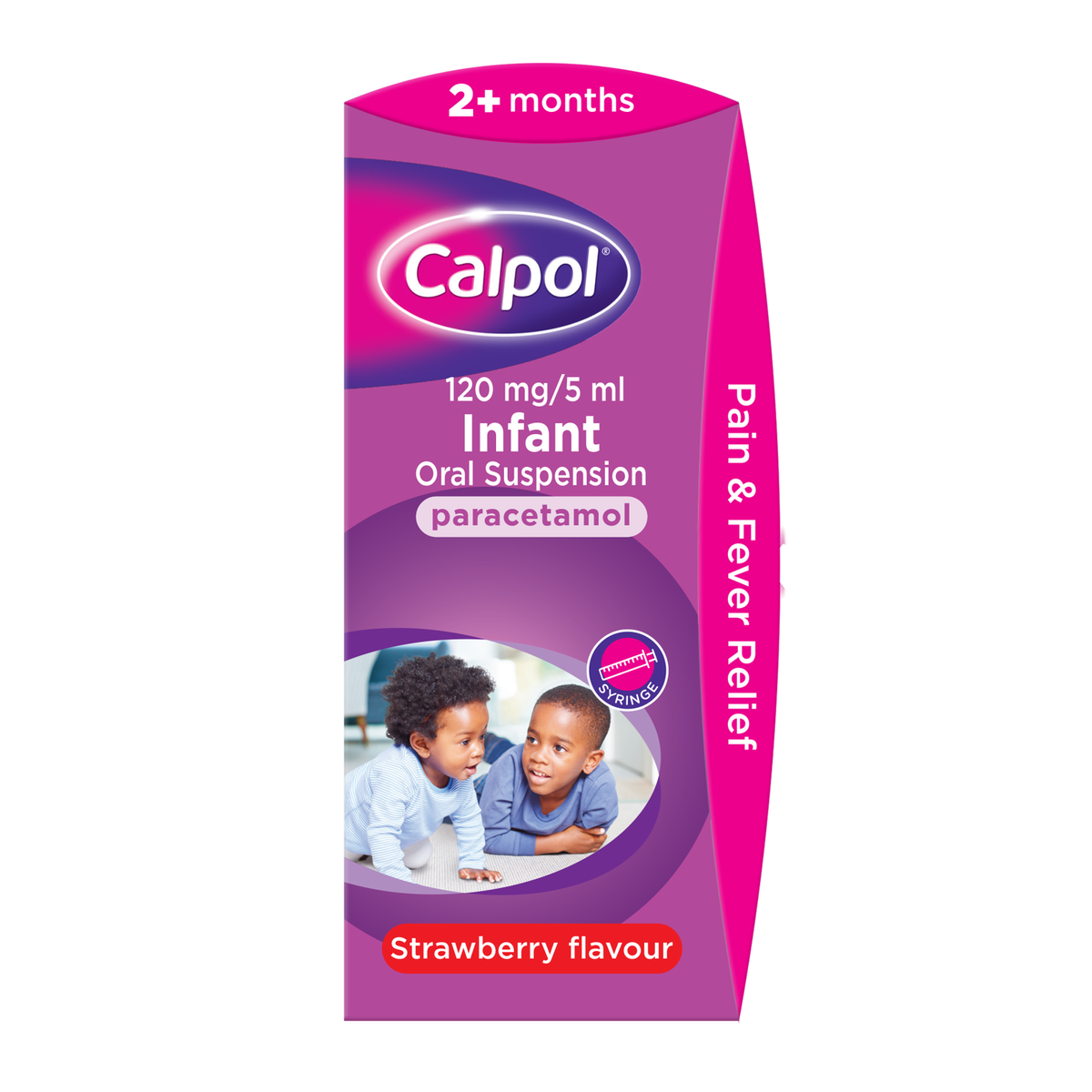 Calpol Spring Calpol Suspension Plain - 140ml | Free Click & Collect