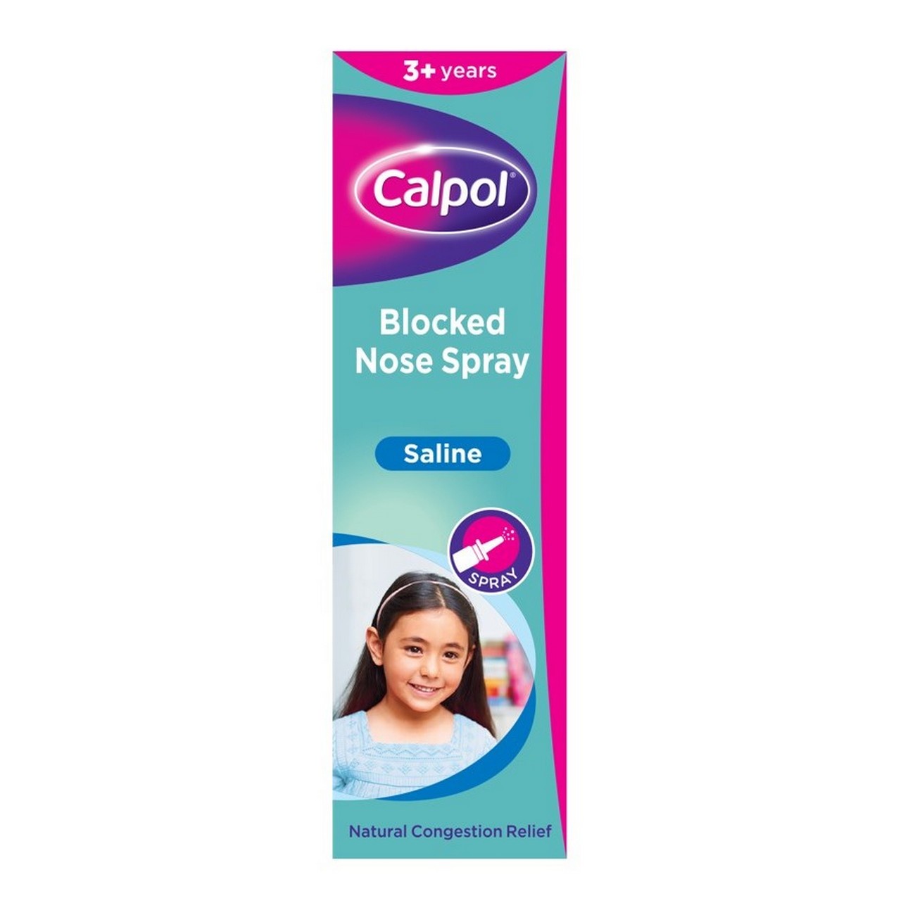 Calpol Saline Blocked Nose Spray 3+ Years 15ml