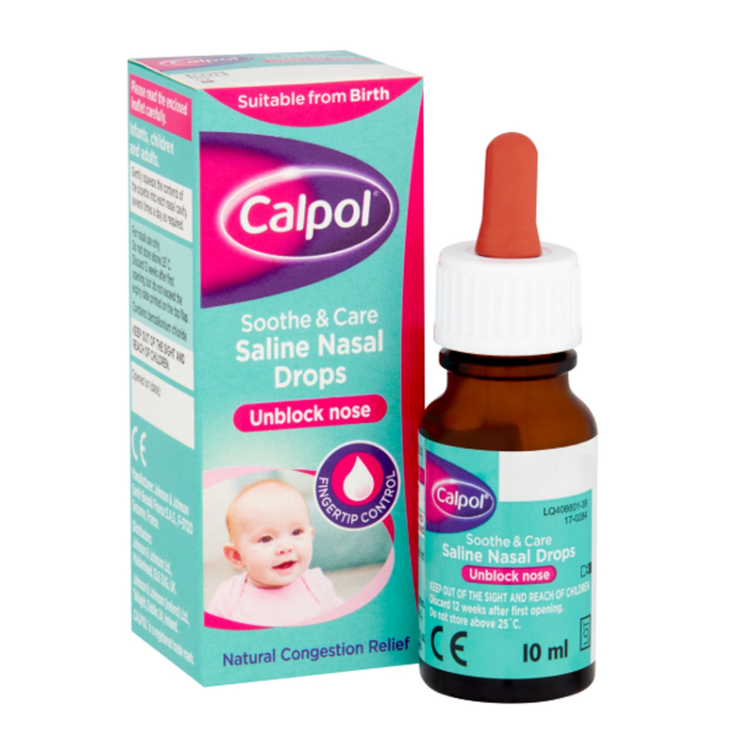 Calpol Saline Nasal Drops 10ml | Free Click & Collect