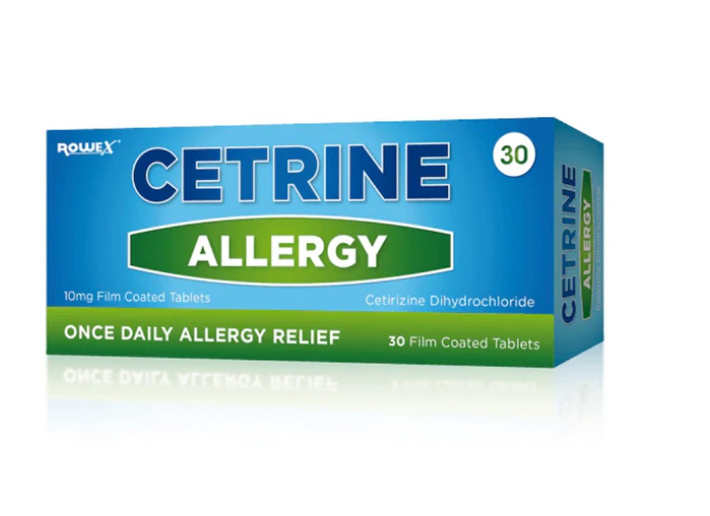Cetrine Allergy 10mg - 30 Film-Coated Tablets