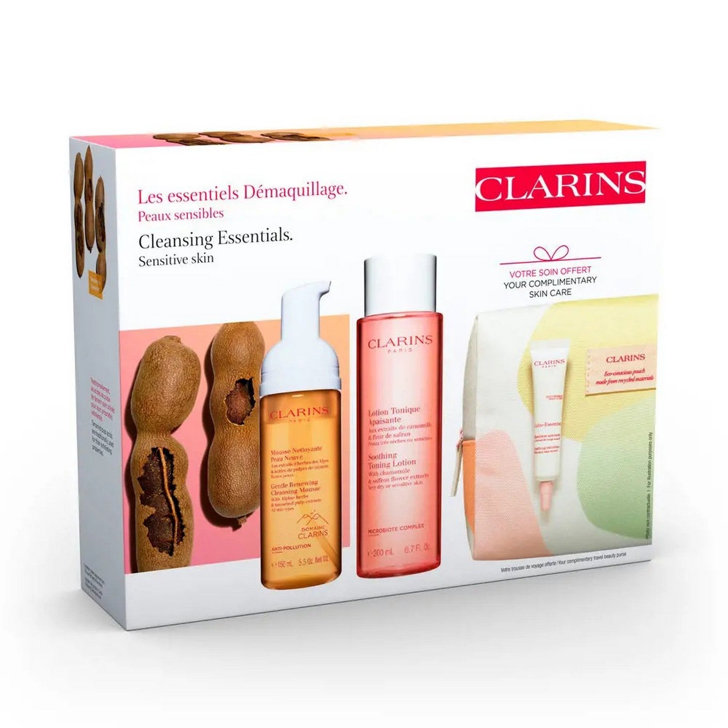Clarins Premium Cleansing Set Sensitive Skin