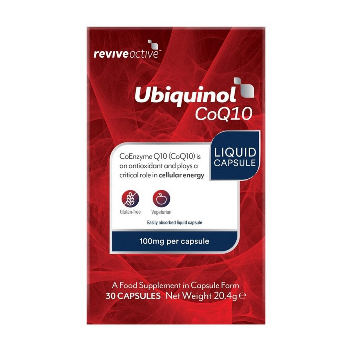 Revive Active Ubiquinol CoQ10 30 Capsules (Buy 1 Get 1 Half Price)
