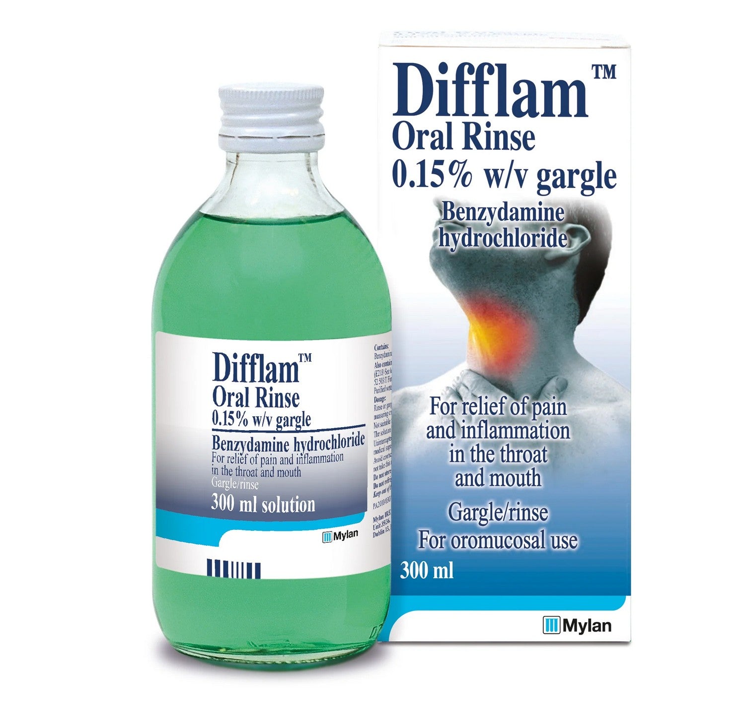 Difflam Oral Rinse 300ml