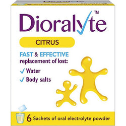 Dioralyte Citrus 6 Sachets (6SACH / Citrus)
