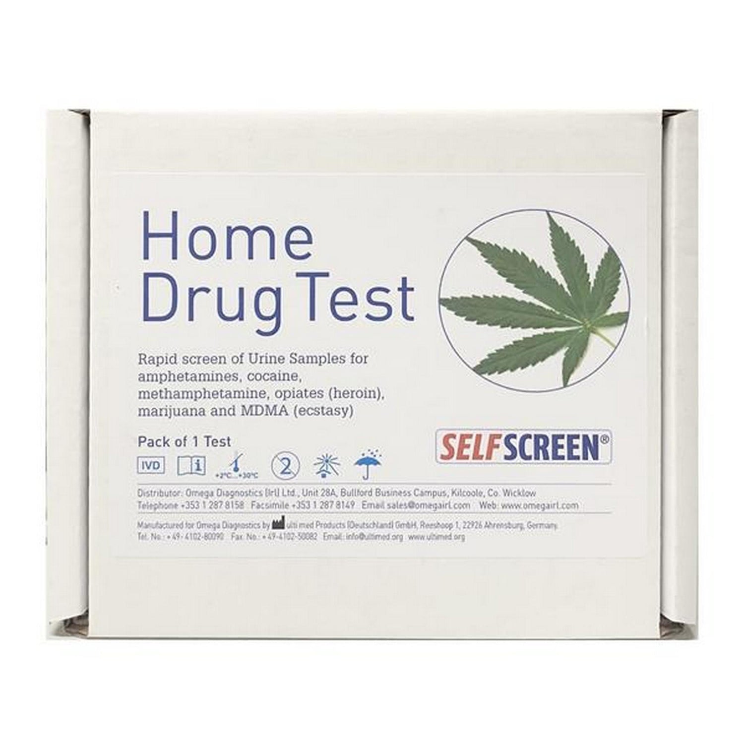 Self Screen Home Drug Test - Double Pack