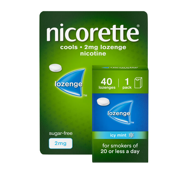 Nicorette Cools 2MG Lozenges 40S | McCabes Pharmacy – McCabes Pharmacy