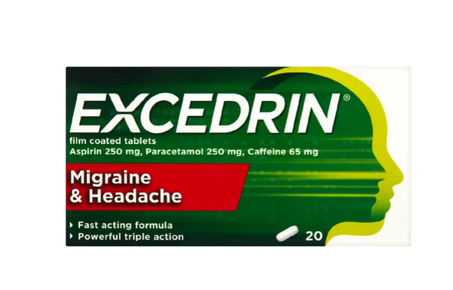 Excedrin Migraine and Headache Tablets 20s – McCabes Pharmacy