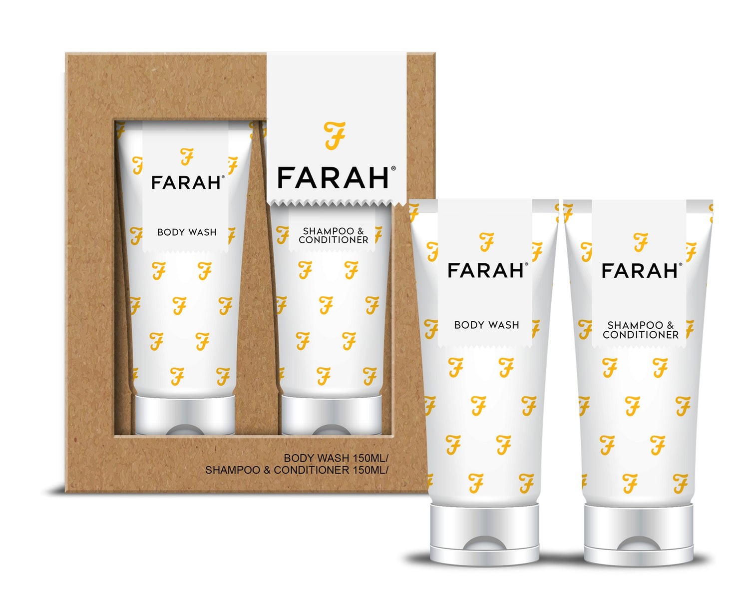FARAH MENS SHOWER GIFT SET FREE CLICK & COLLECT