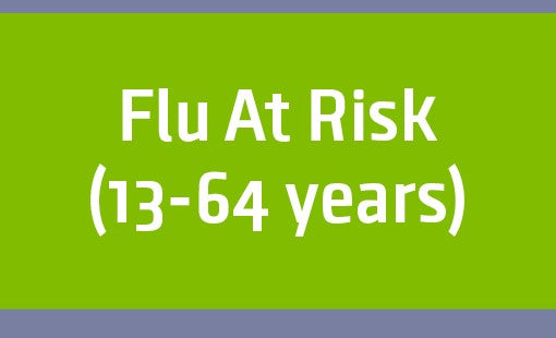 Flu At Risk 13-64 years