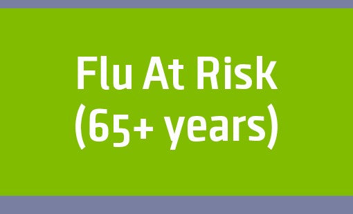 Flu At Risk 65 + years