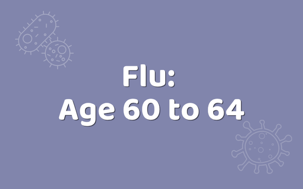 Flu: Age 60 to 64