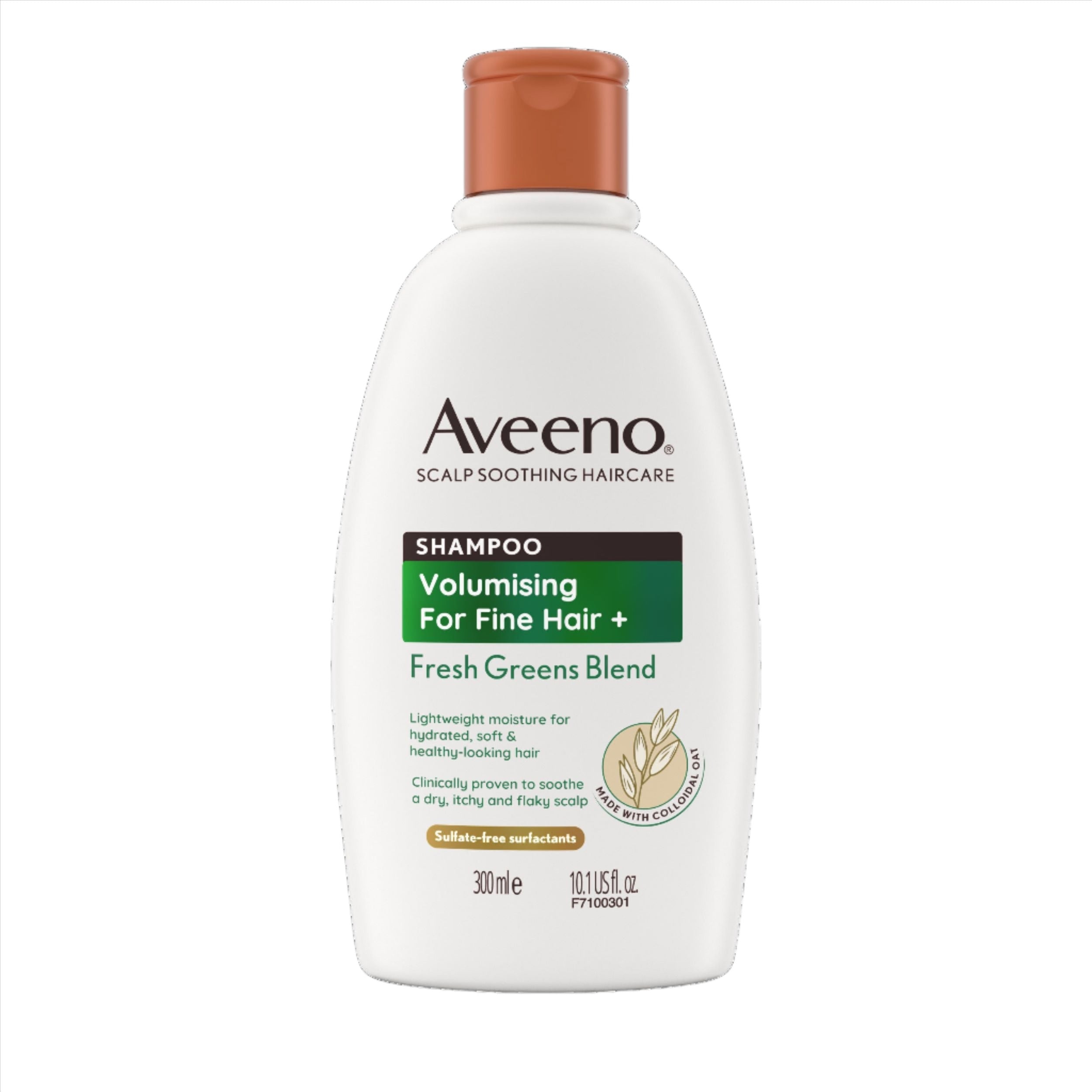 Aveeno Volumising + Fresh Greens Blend Shampoo 300ml