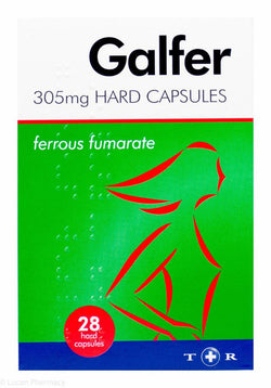 Galfer Iron Supplement 28 - Hard Tablets (28CAPS) Galfer Iron Supplement 28 - Hard Tablets (28CAPS)