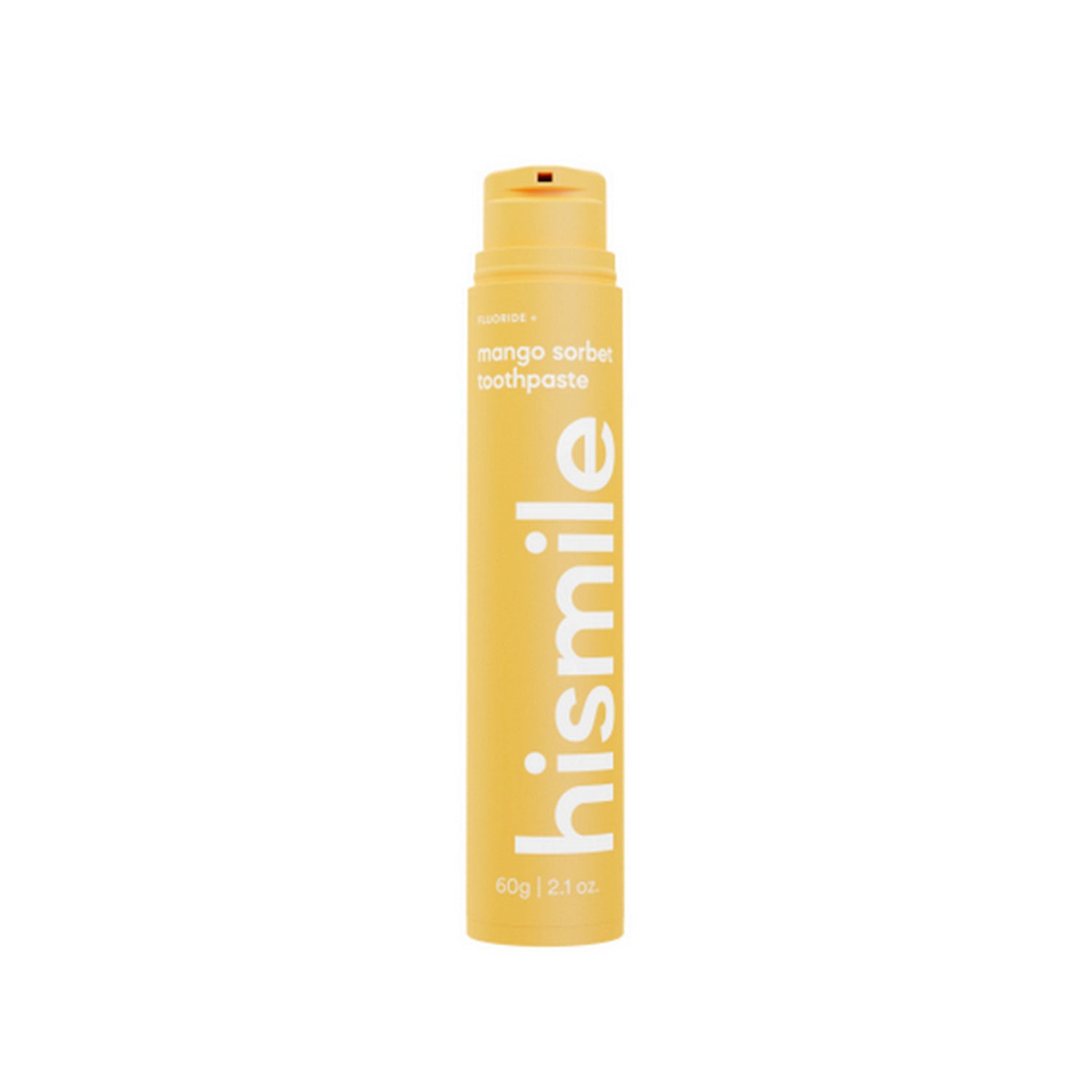 Hismile Mango Sorbet Toothpaste 60g With Cap Off