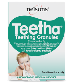 Nelsons Teetha Teething Granules 24 Sachets - Baby Teething Relief (24SACH) Nelsons Teetha Teething Granules 24 Sachets - Baby Teething Relief (24SACH)
