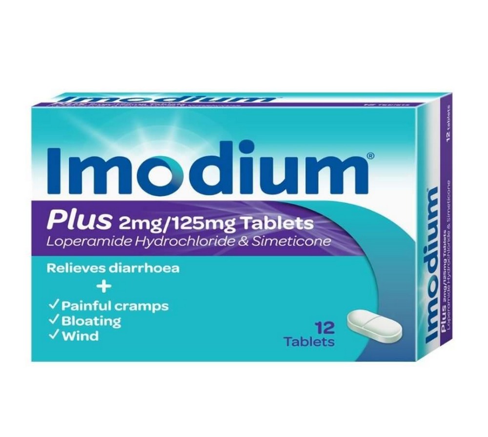 Imodium Plus - 12 Tablets