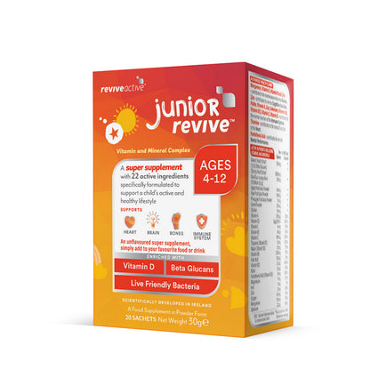 Revive Active Junior Vitamin and Mineral Complex 20 Sachets (Buy 1 Get 1 Half Price)