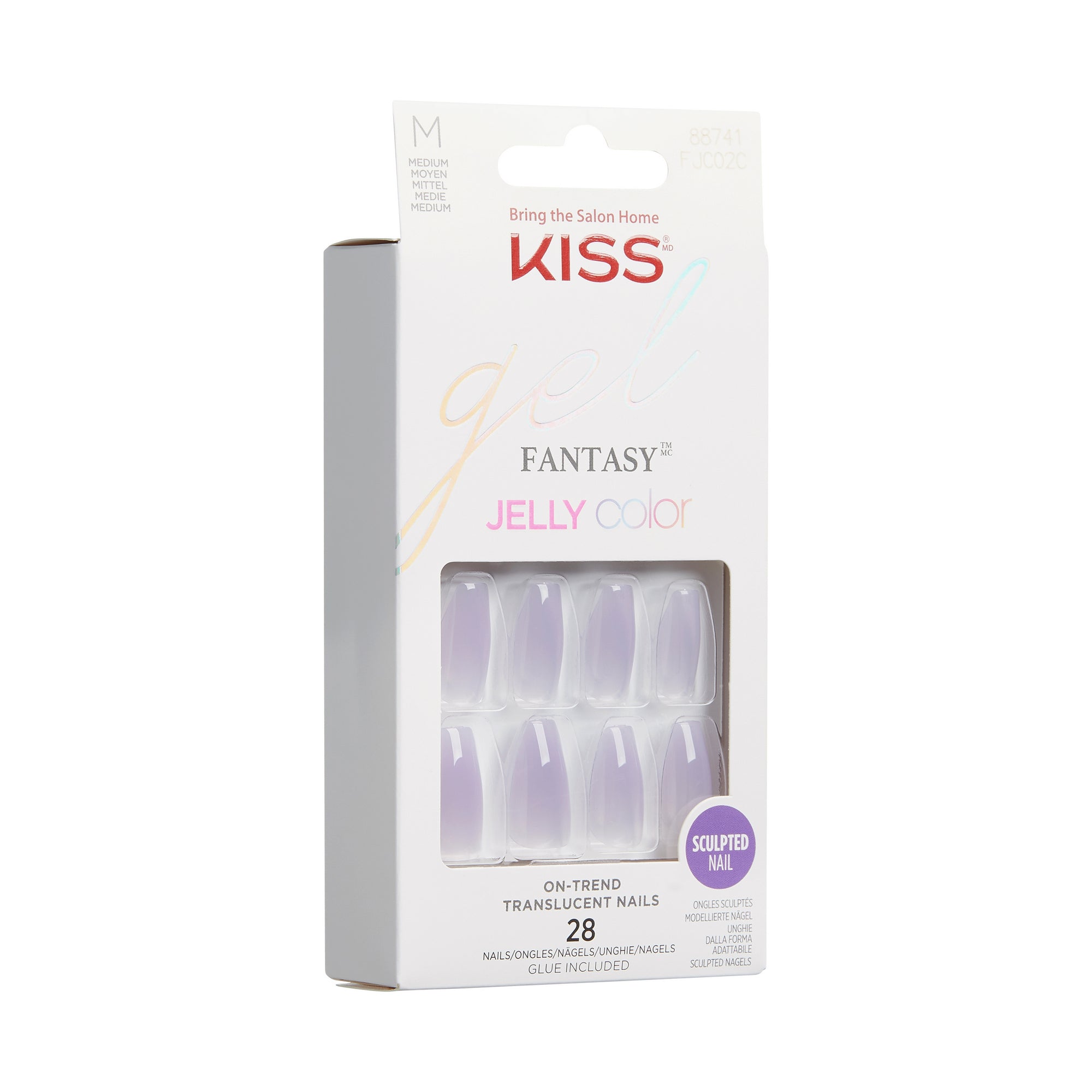 KISS JELLY FANTASY NAILS JELLY QUINCE JELLY Packshot 2