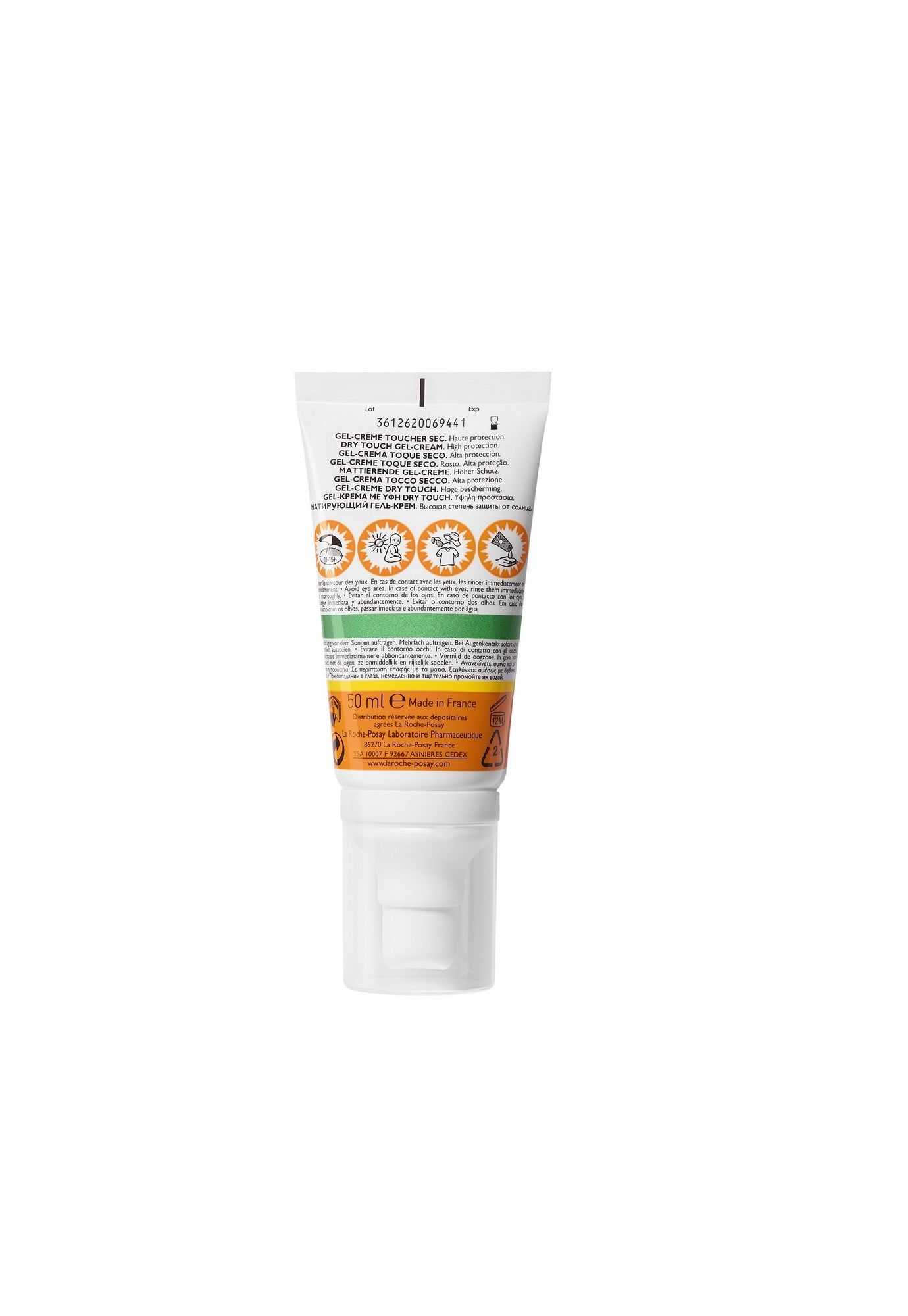 La Roche-Posay Anthelios UVMune 400 Oil Control Gel Cream SPF50+ For Oily and Blemish-Prone Skin 50ml Back