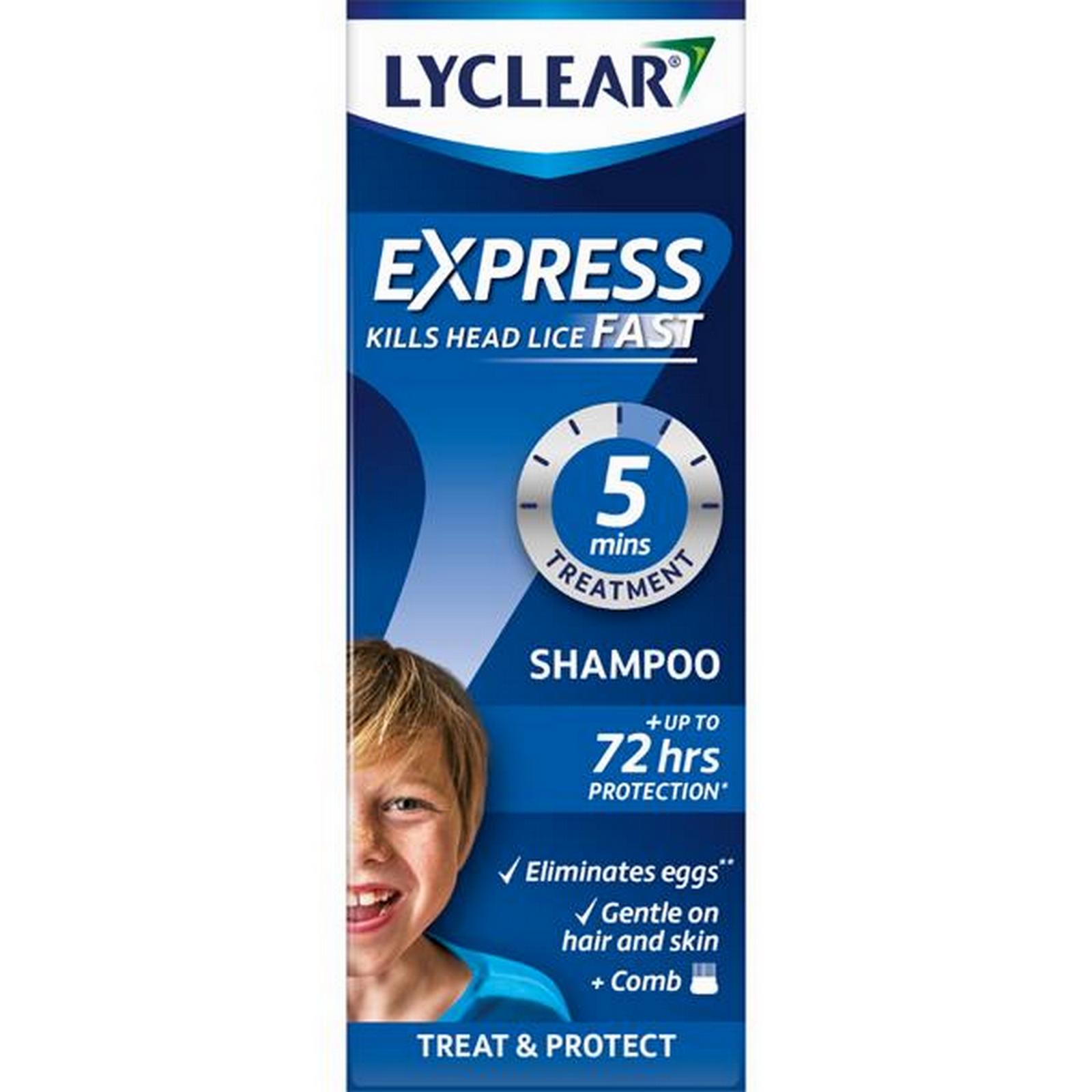 Lyclear Express Shampoo &amp; Comb 200ML