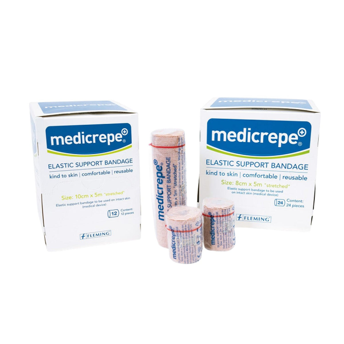 Medicrepe Elastic Support Bandage 15cm x 5m (Stretched) – Box of 12 ...