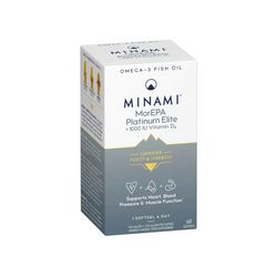 Minami Morepa Platinum Elite 1000IU Vitamin D3 Soft Gels 60S (60CAPS)