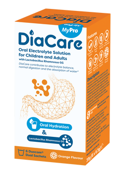 Mypro Diacare Electrolyte Powder Sachet 6 Pack (6PACK)