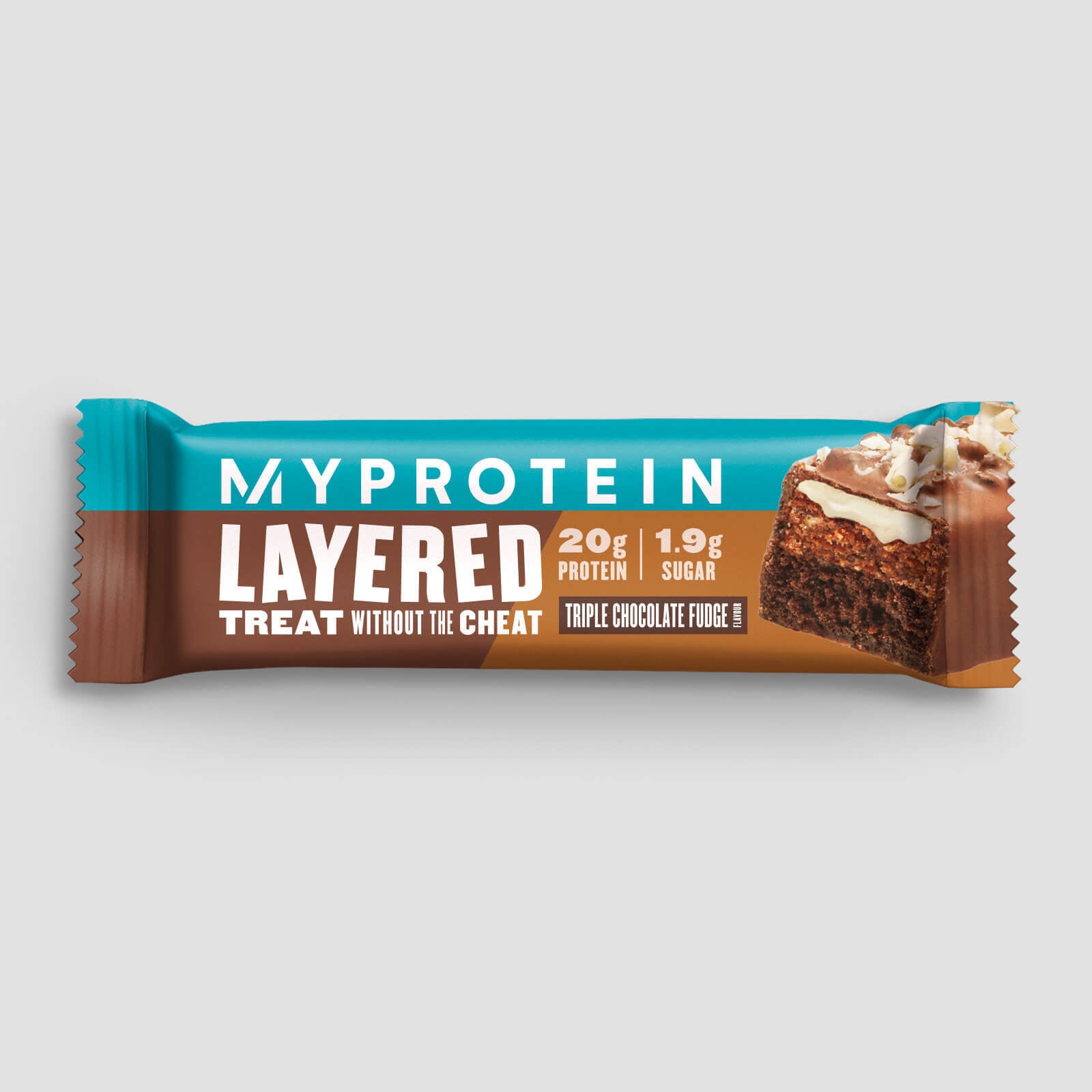 Myprotein Layered Bar Triple Chocolate Fudge 60G