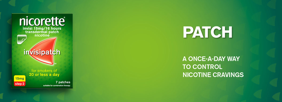 Nicorette Patches Banner