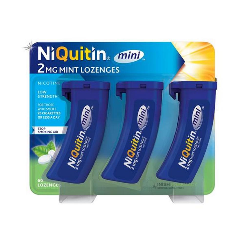 NiQuitin 2MG Mini Mint Lozenges 60S