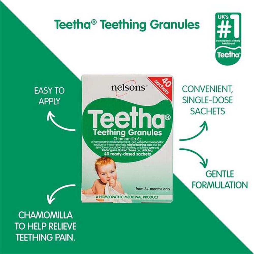 Nelsons teething granules sales