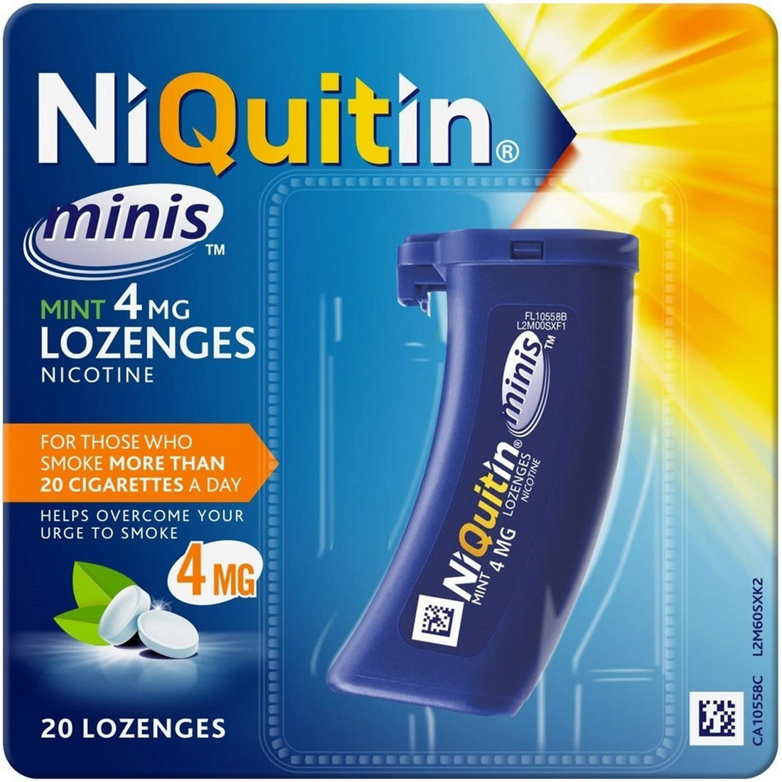 NiQuitin Mini Mint Lozenge 20s